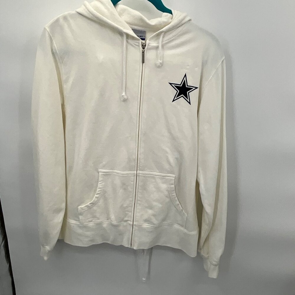 Dallas Cowboys NFC‎ East Womens White Hoodie & Joggers Set XL